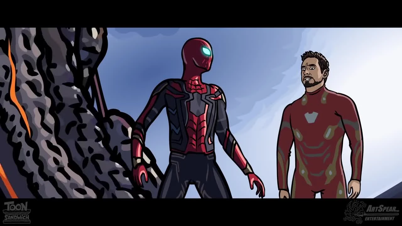 Пародия на трейлер мстители война бесконечности (MARVEL АНИМАЦИЯ)