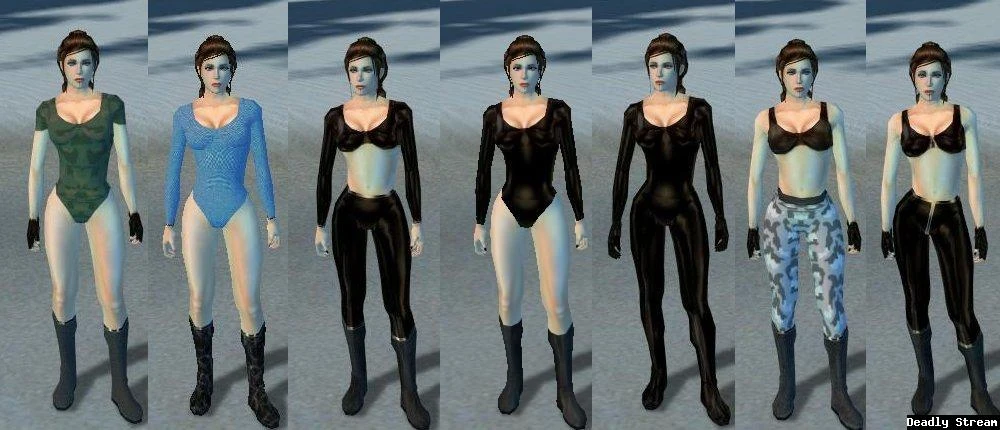 Star Wars: Knights of the Old Republic "Bodysuit Bastila Revisited 1.3 (одежда для Бастилы)"