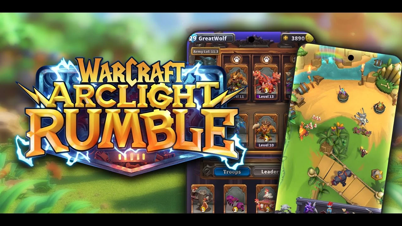 Геймплей Warcraft Arclight Rumble появился в сети