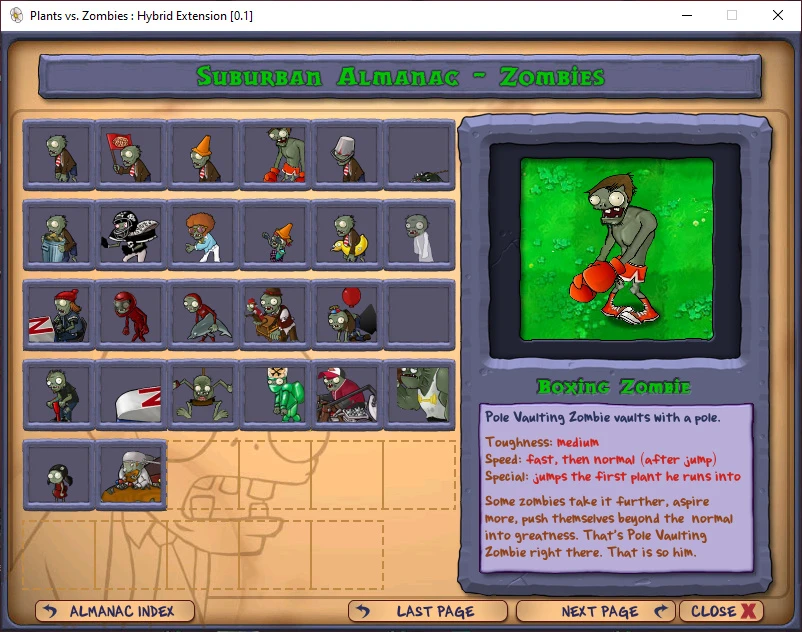 Plants vs. Zombies "Hybrid Extension - новые растения, зомби + немножко хоррора" [0.6]