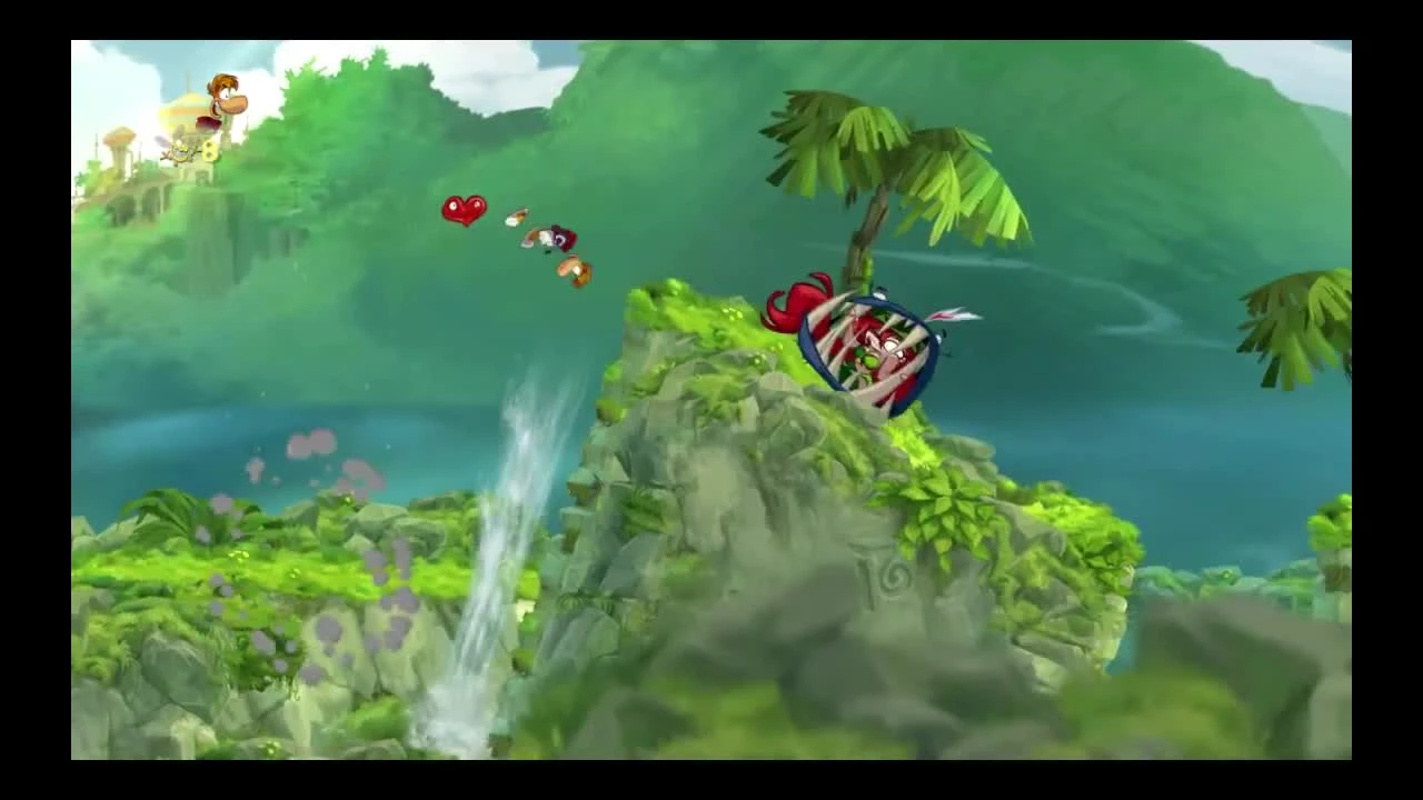 Прохождение Rayman Origins #1 Начало