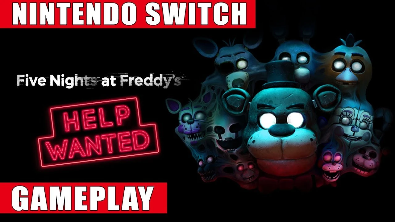 Геймплей Switch-версии Five Nights at Freddy's: Help Wanted