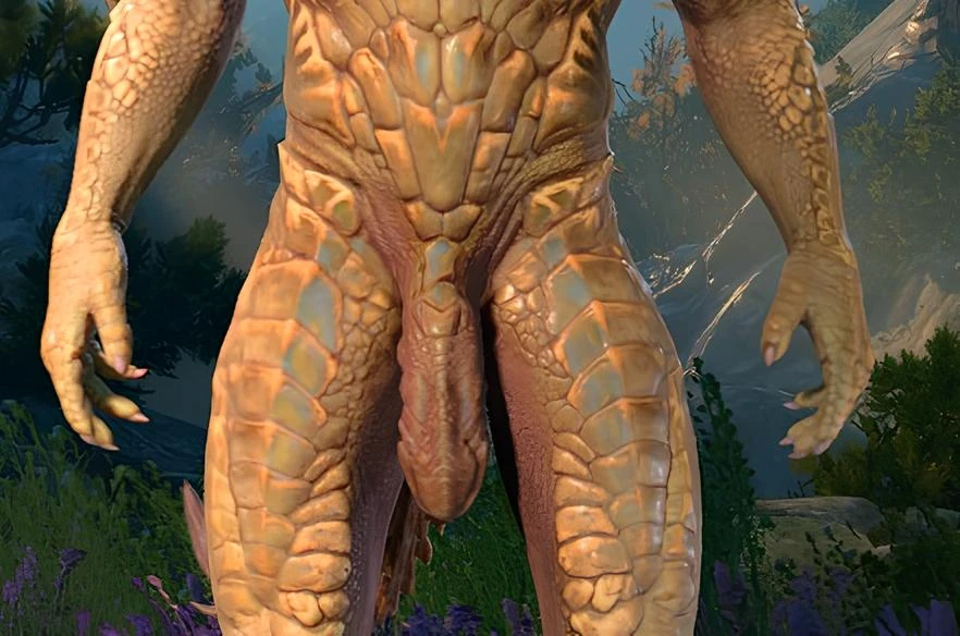 Baldur's Gate 3 "Увеличение пенисов драконорожденных"