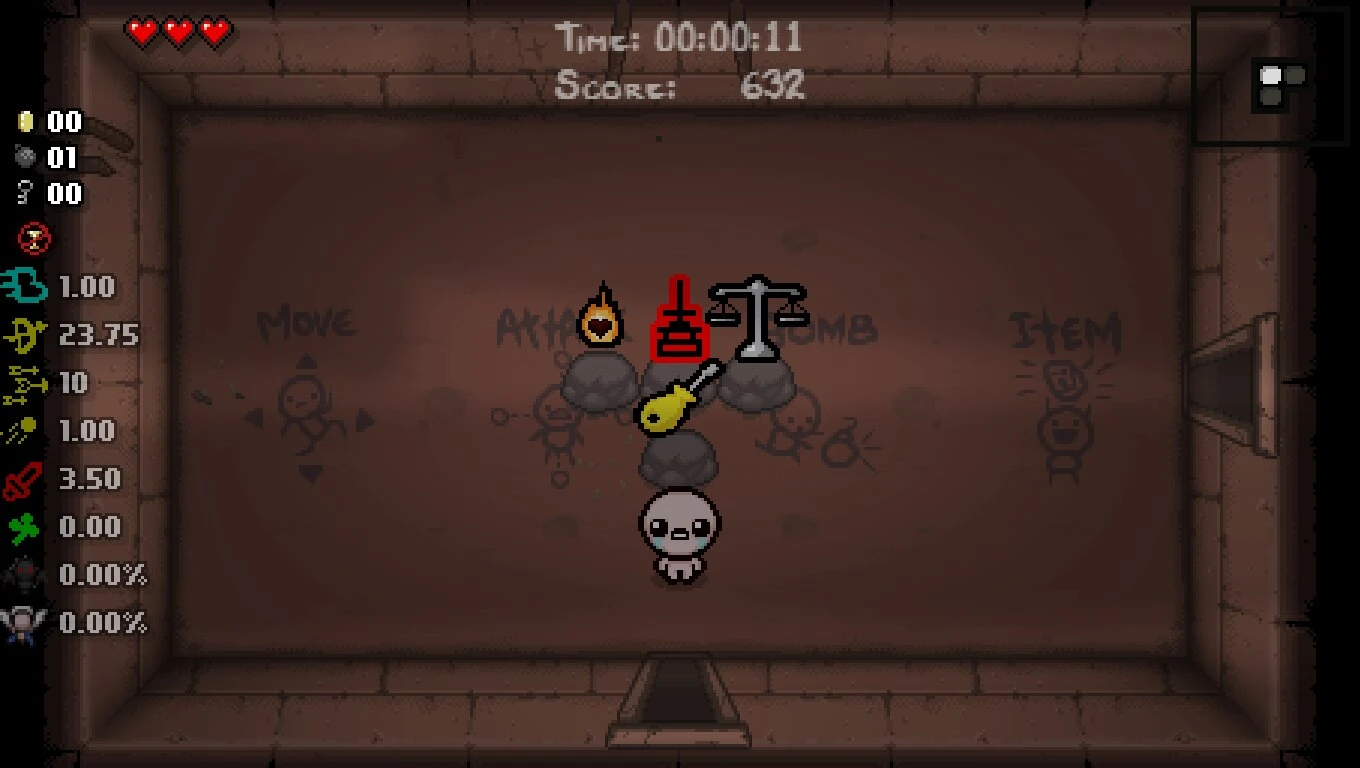 The Binding of Isaac "База расширяющих предметов"