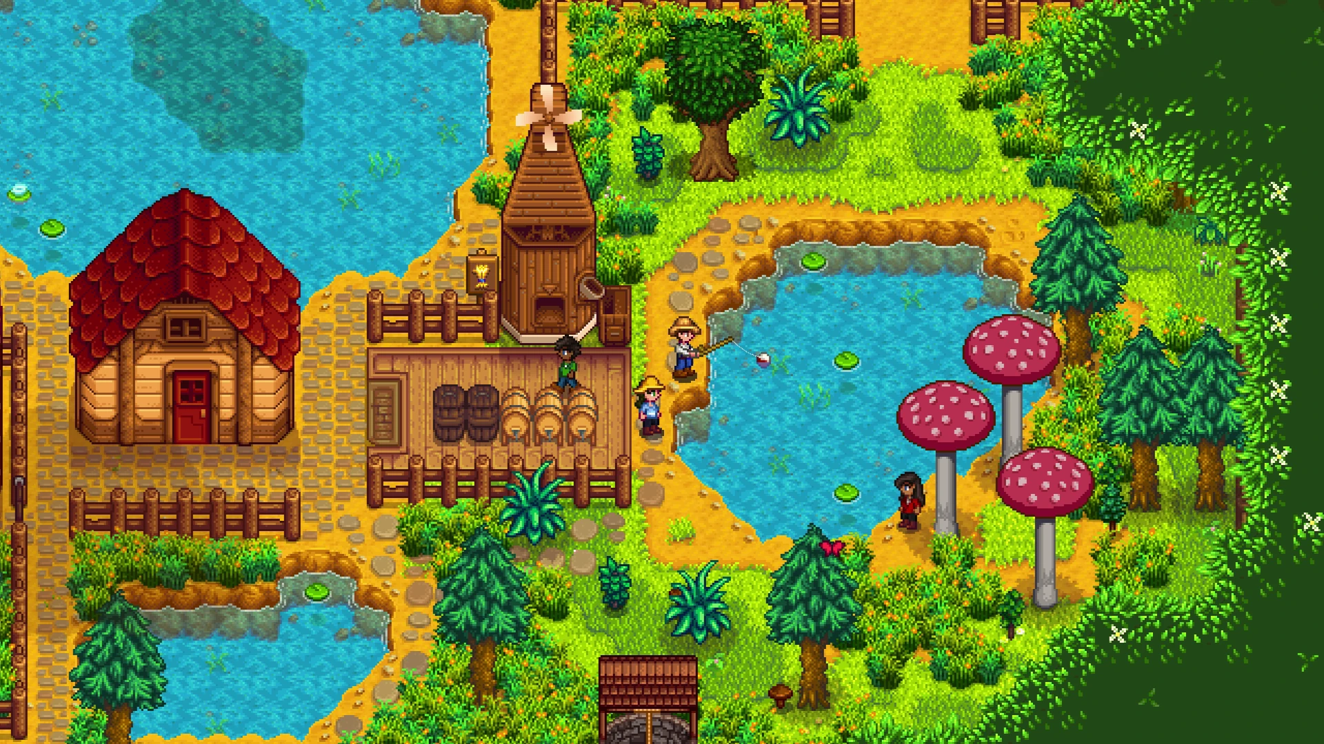 В Stardew Valley появился мультиплеерный режим