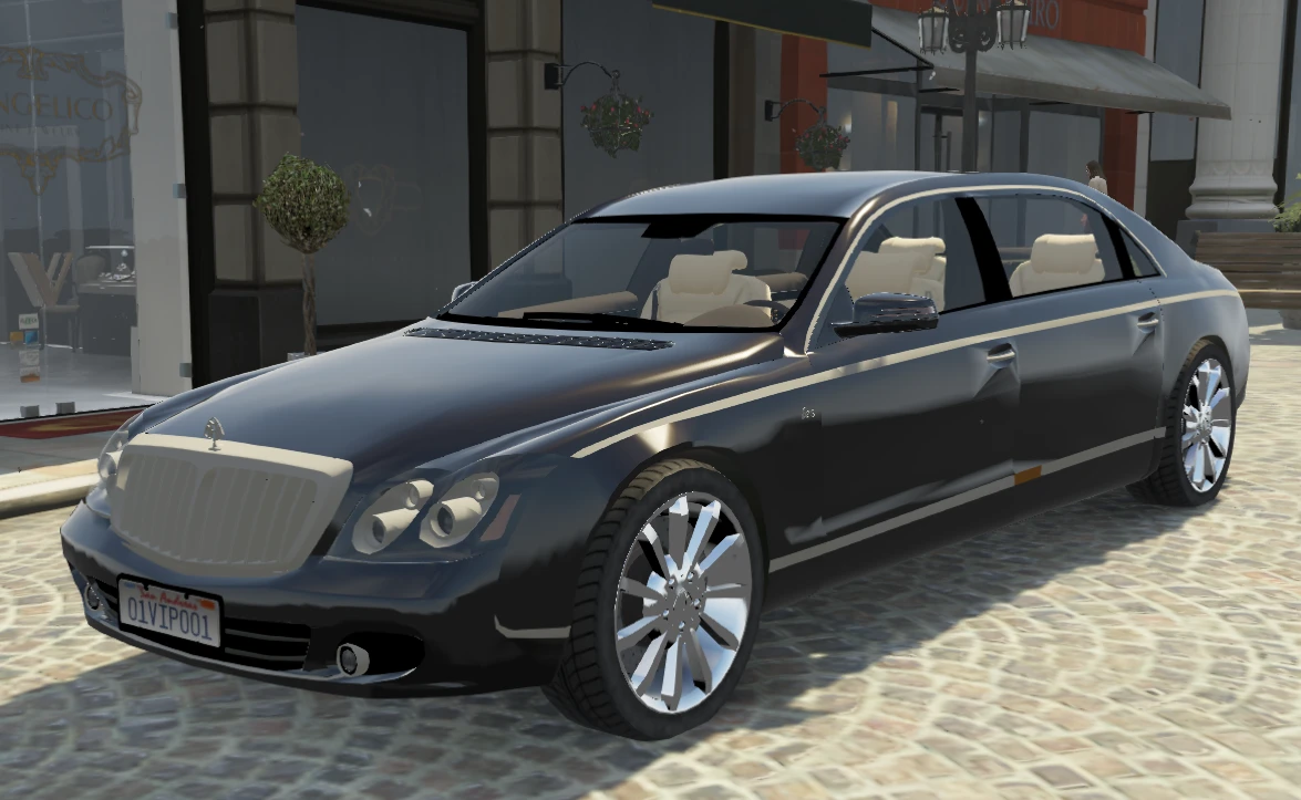 Grand Theft Auto 5 "Maybach 62 S sound swap"