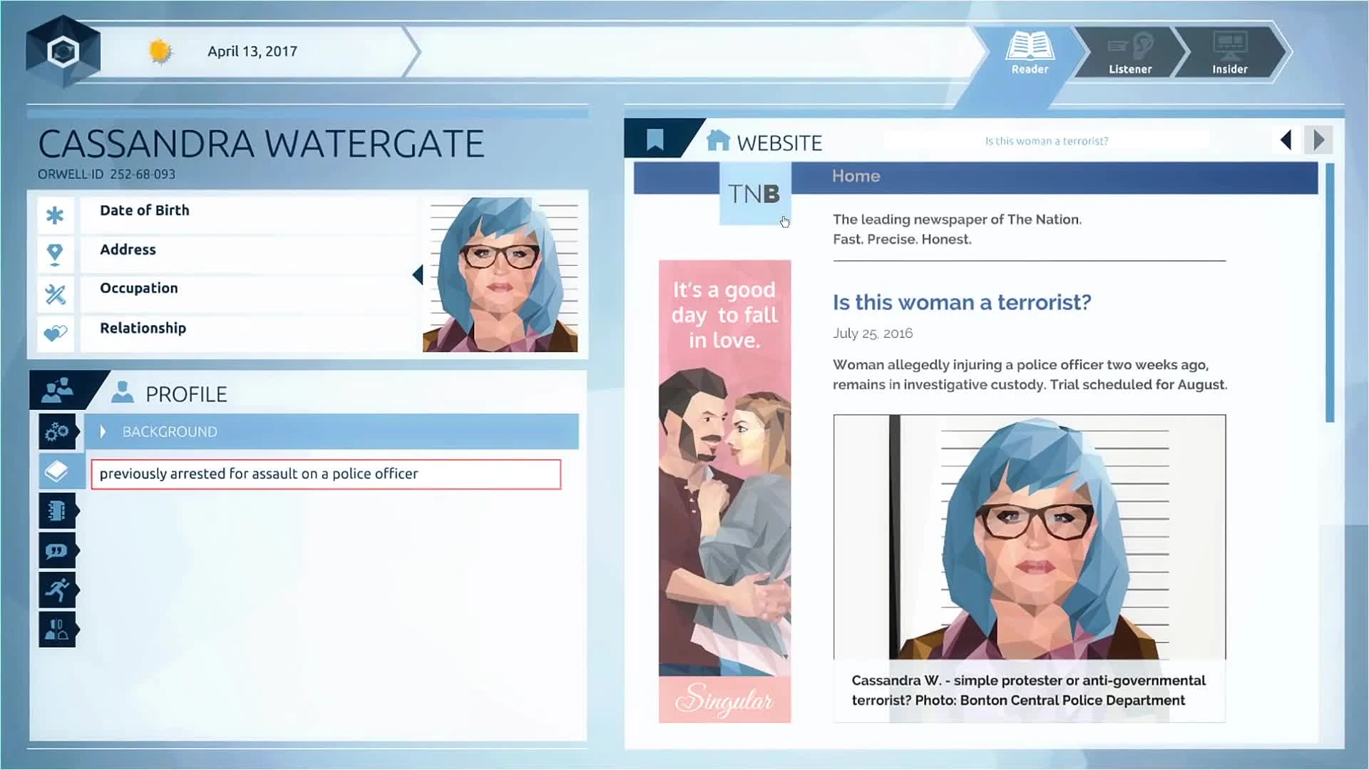 Orwell "Трейлер анонса"