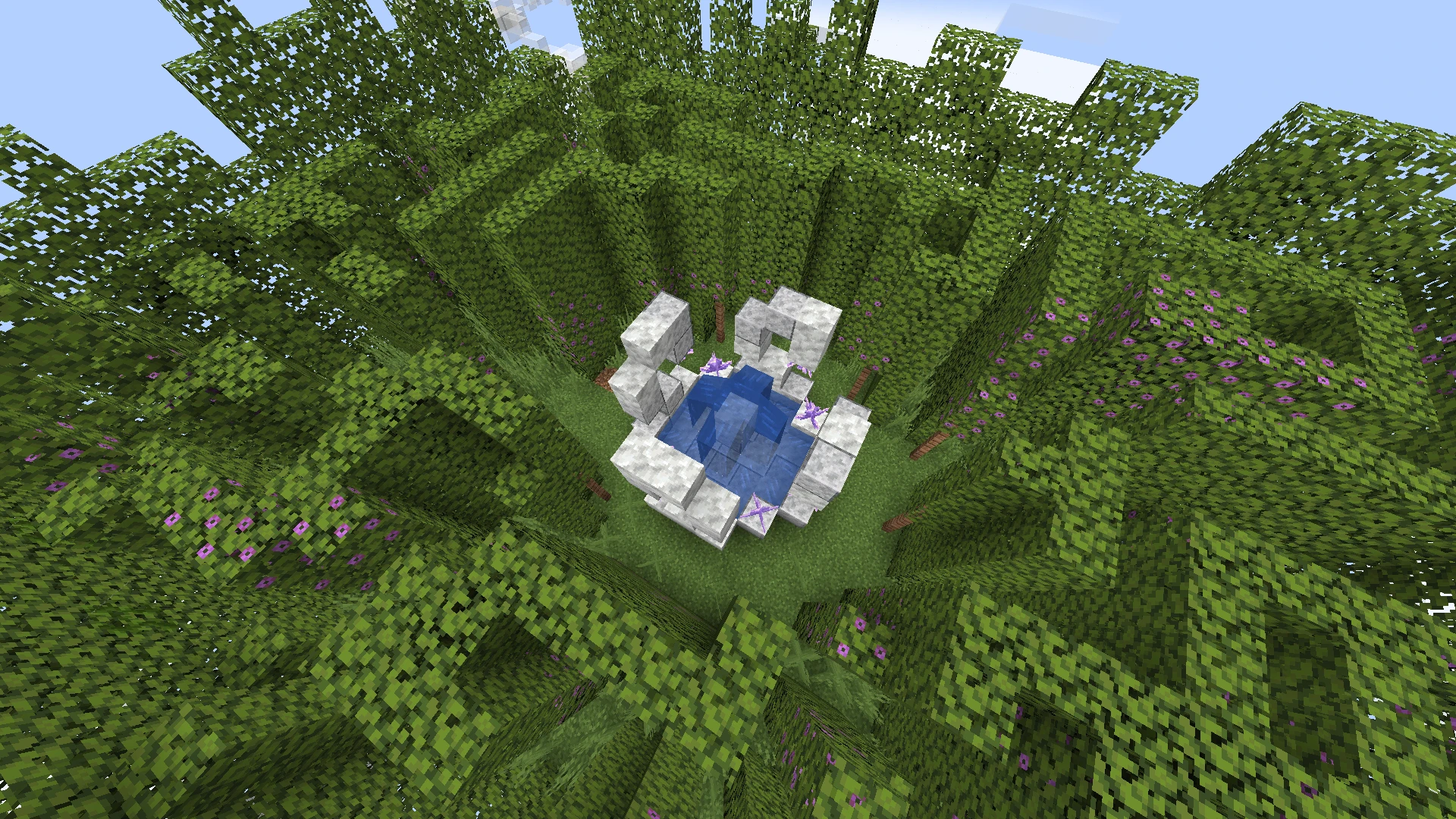 Minecraft "Сохранение - Паркур карта" [1.18.2]