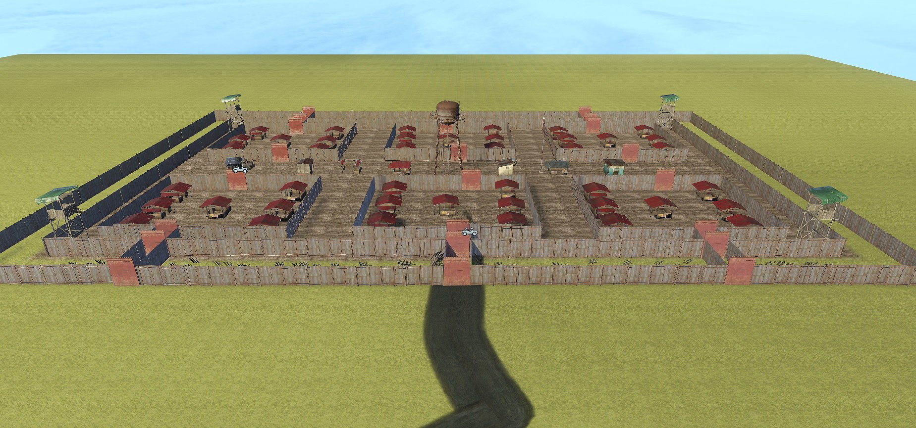 Скриншоты лагерей в H1Z1!