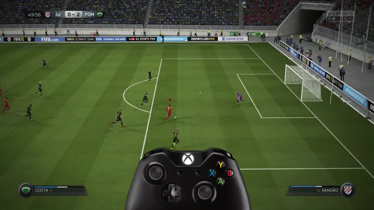 FIFA 15 "Как обвести вратаря"