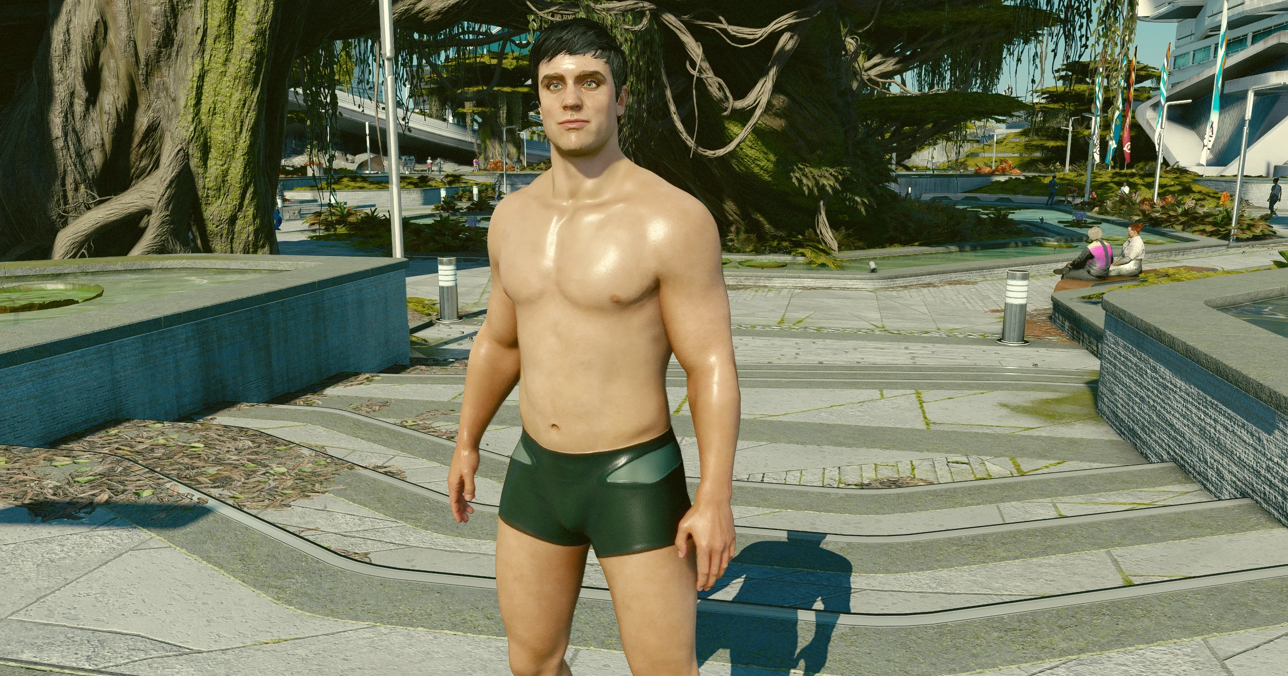 Starfield "Мокрое тело для мужчины"