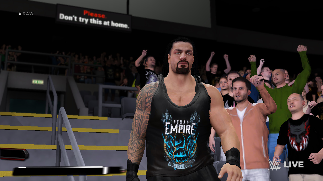 WWE 2K16 "ROMAN REIGNS STREET"