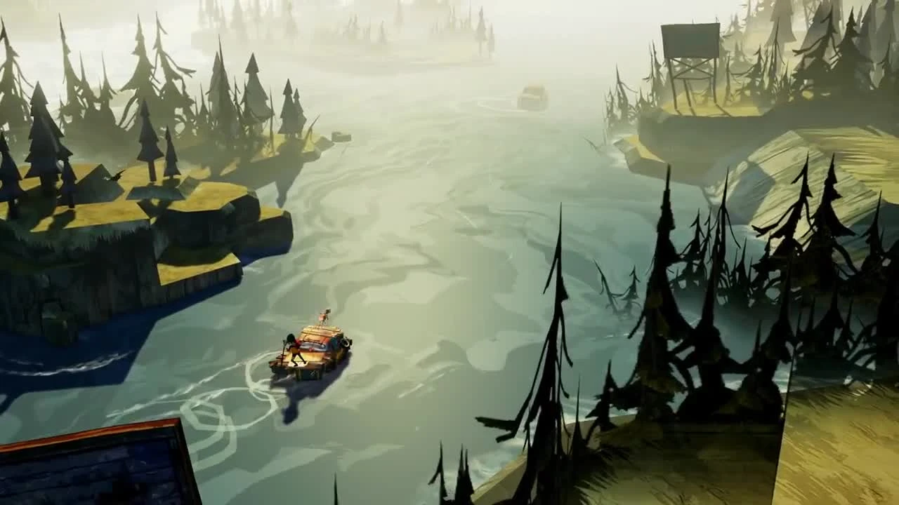 Flame in the Flood "PS4-трейлер"