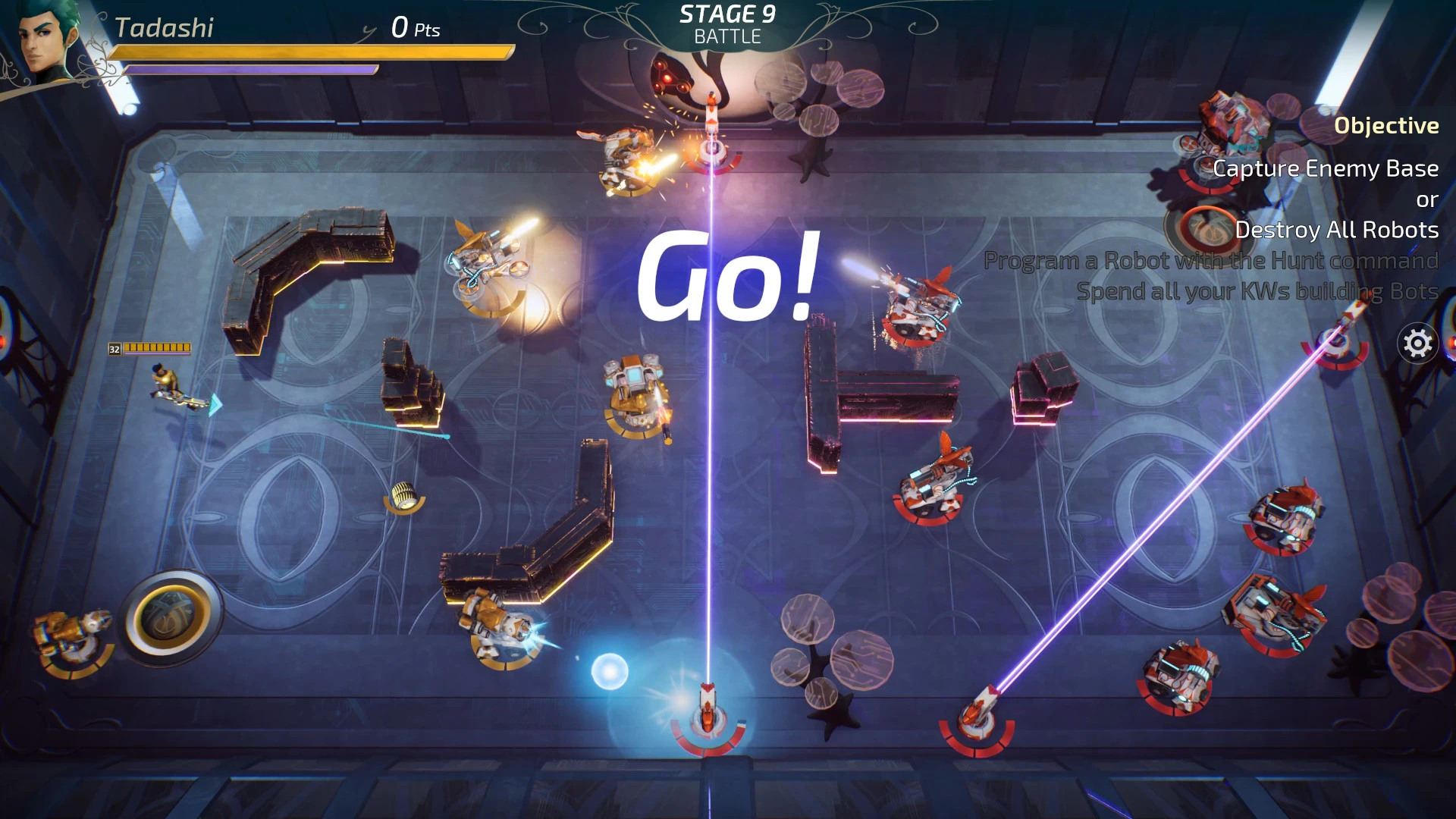 Видео игрового процесса стратегии с видом сверху Decoherence