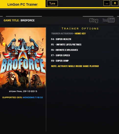 BroForce: Трейнер/Trainer (+5) [Update 29.10.2015] {LinGon}