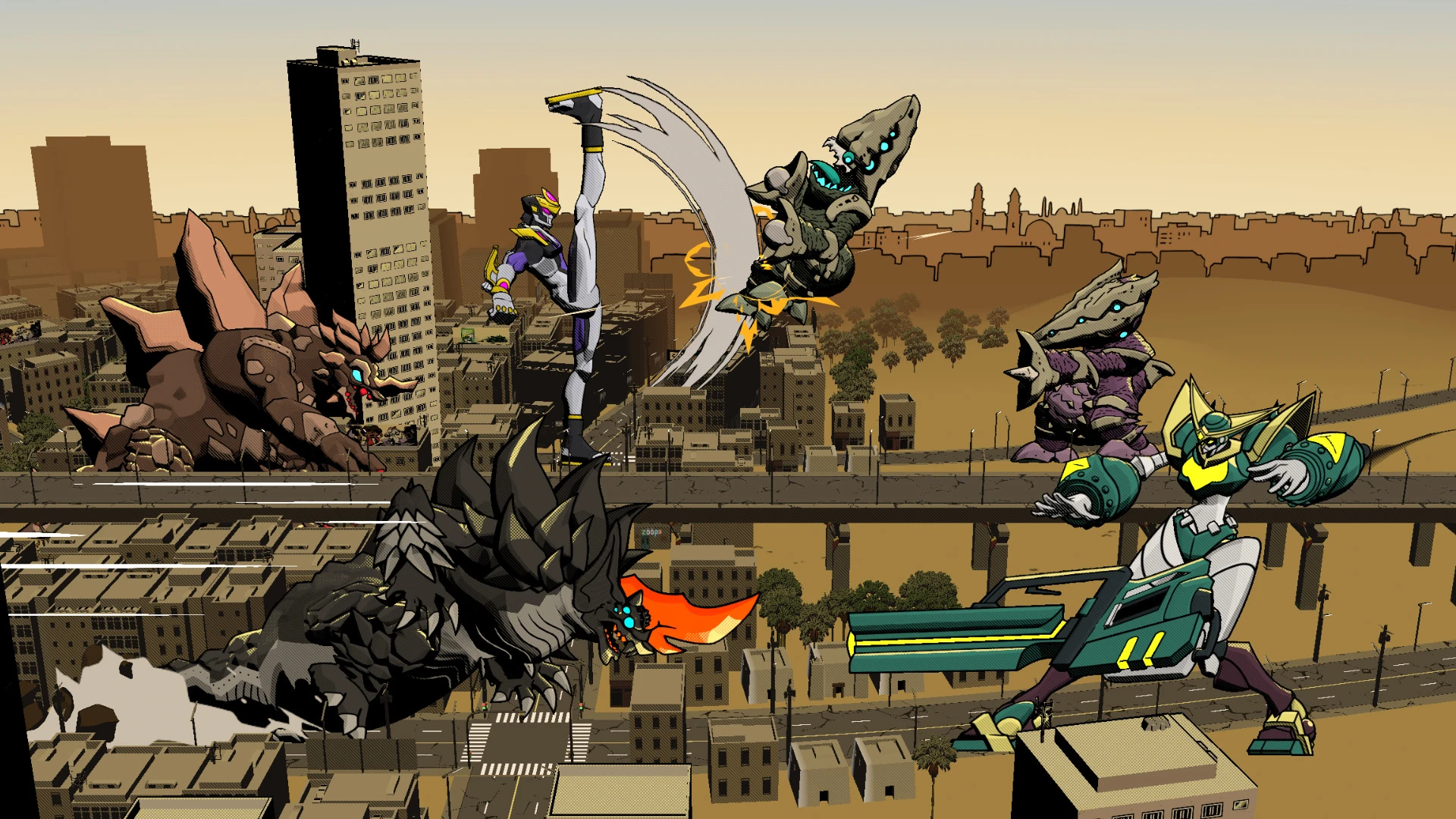 Dawn of the Monsters выходит в марте