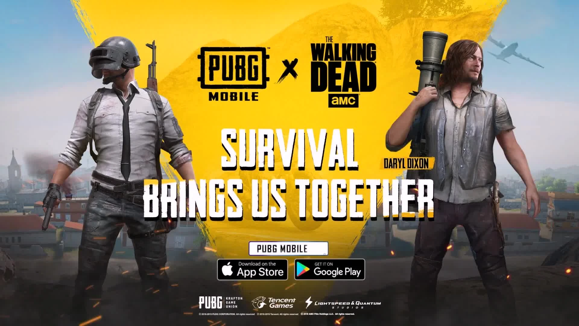 Трейлер кроссовера PUBG Mobile x Walking Dead