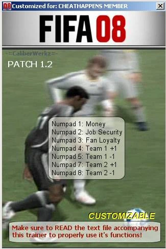 FIFA 08: Трейнер (+7)[1.2]