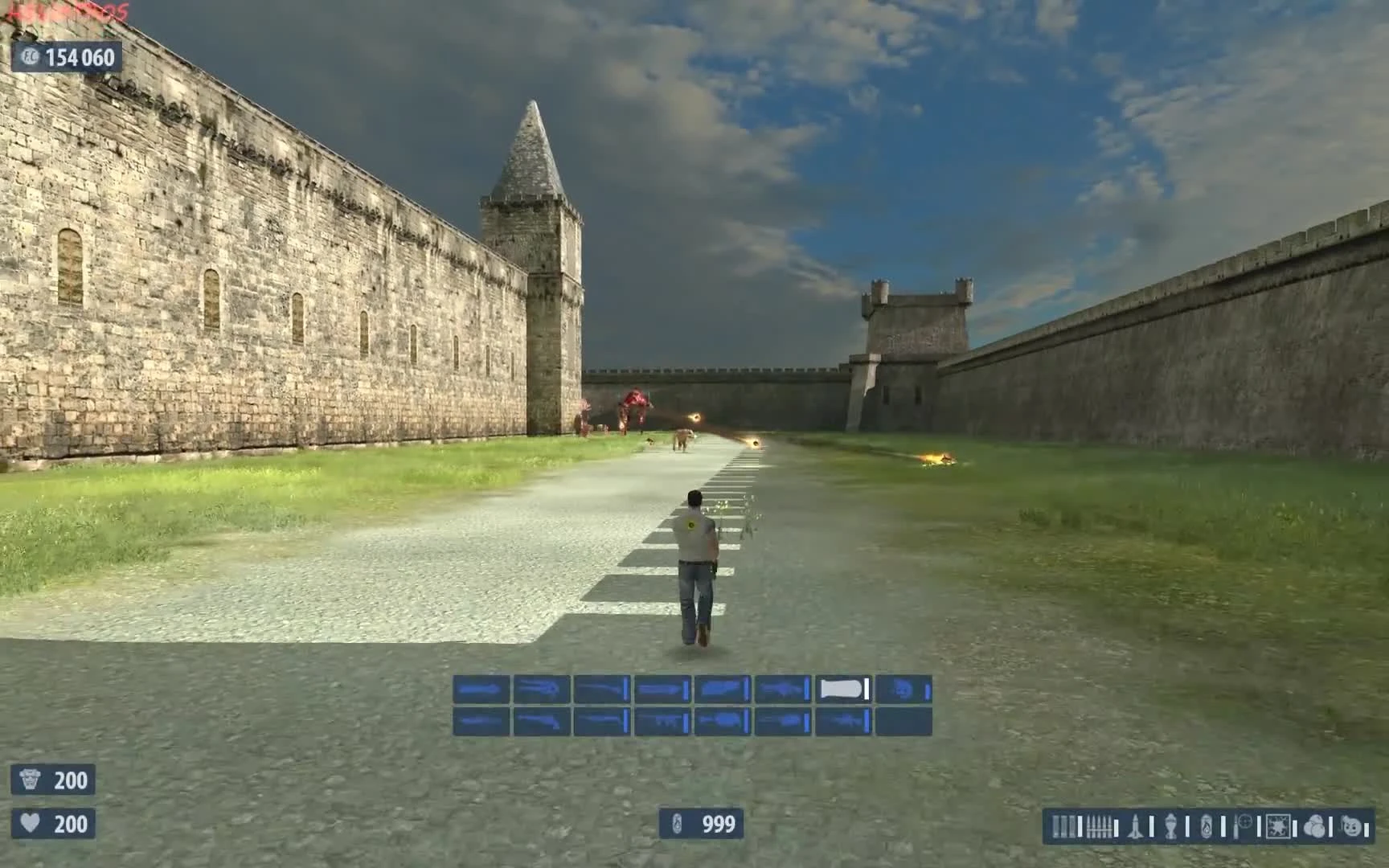 Хардкор-прохождение Serious Sam HD: TSE !БЕЗ РАНЕНИЙ! #12