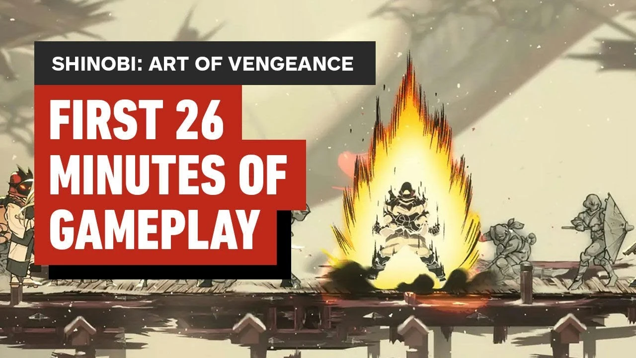Первые 26 минут геймплея Shinobi: Art of Vengeance