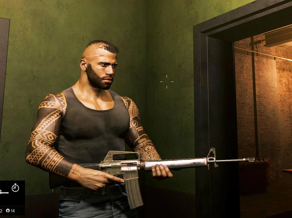 Mafia 3 "Татуированный Линкольн (2 цвета)"