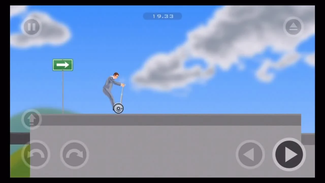 Happy Wheels - Обзор Мобильной Версии (iOS)