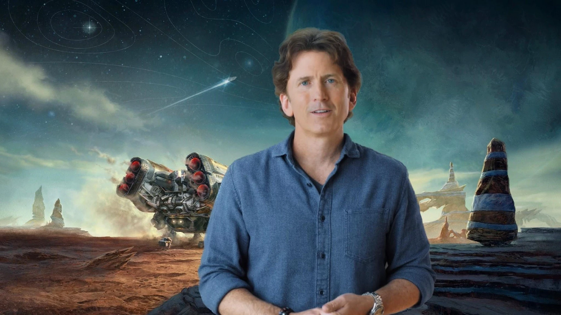 Слитые скриншоты предстоящей Starfield Тодда Говарда