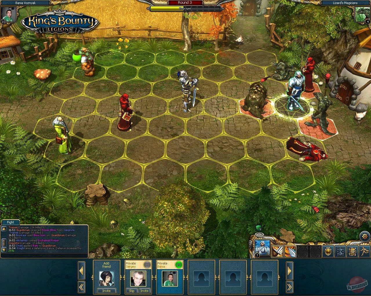 King's Bounty: Legions. Вфэйсбуке