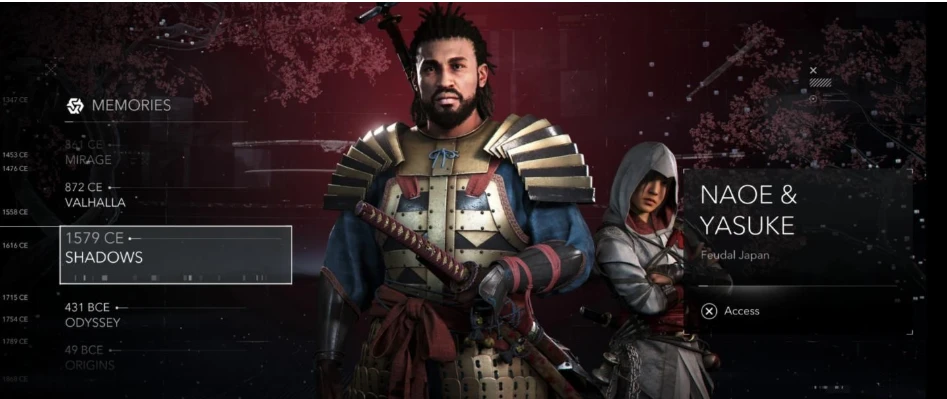 Assassin's Creed Shadows "Более светлое лицо у Ясукэ"