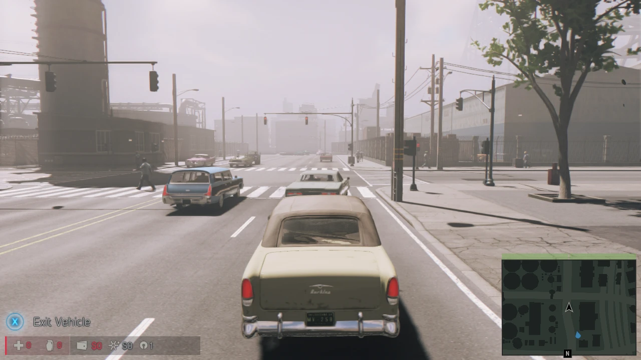 Mafia 3 "NO REAR VIEW MIRROR / SPEEDOMETER"