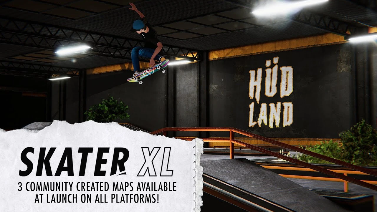 Skater XL будет включать три созданные сообществом карты при запуске