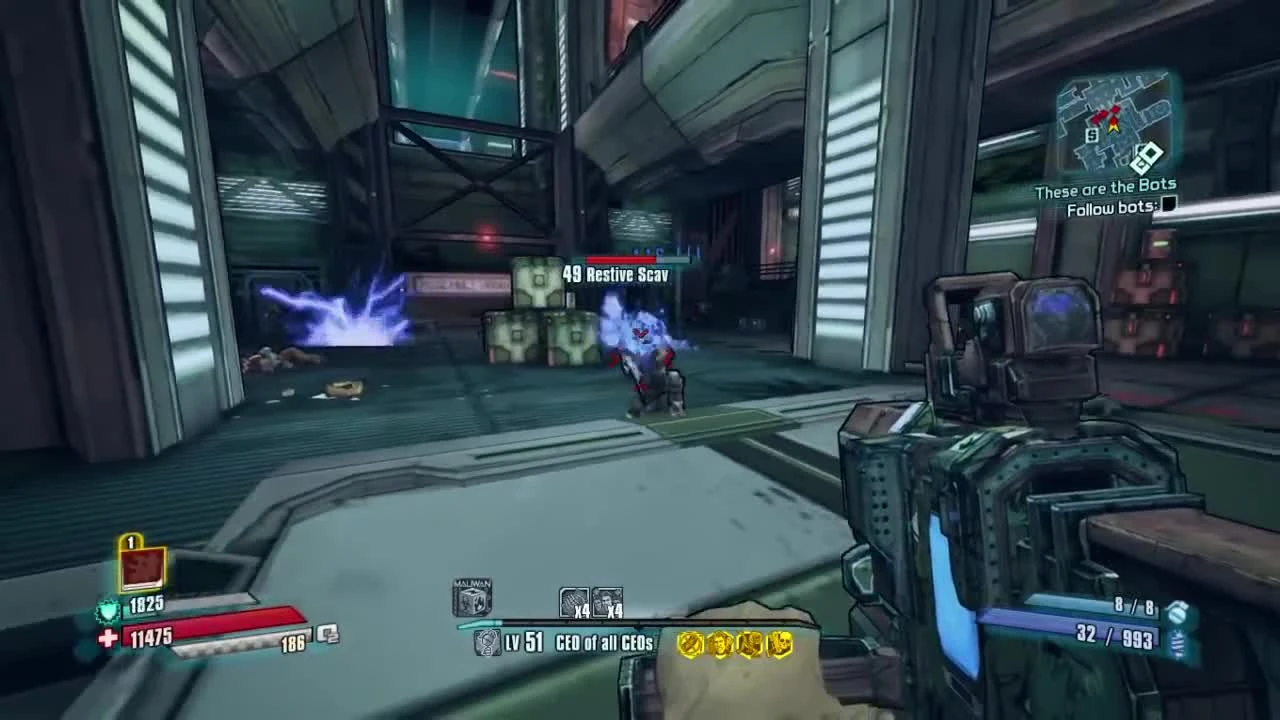 Borderlands The Pre-Sequel "Гайд где найти лазер Зажигалка Мин-Мин."