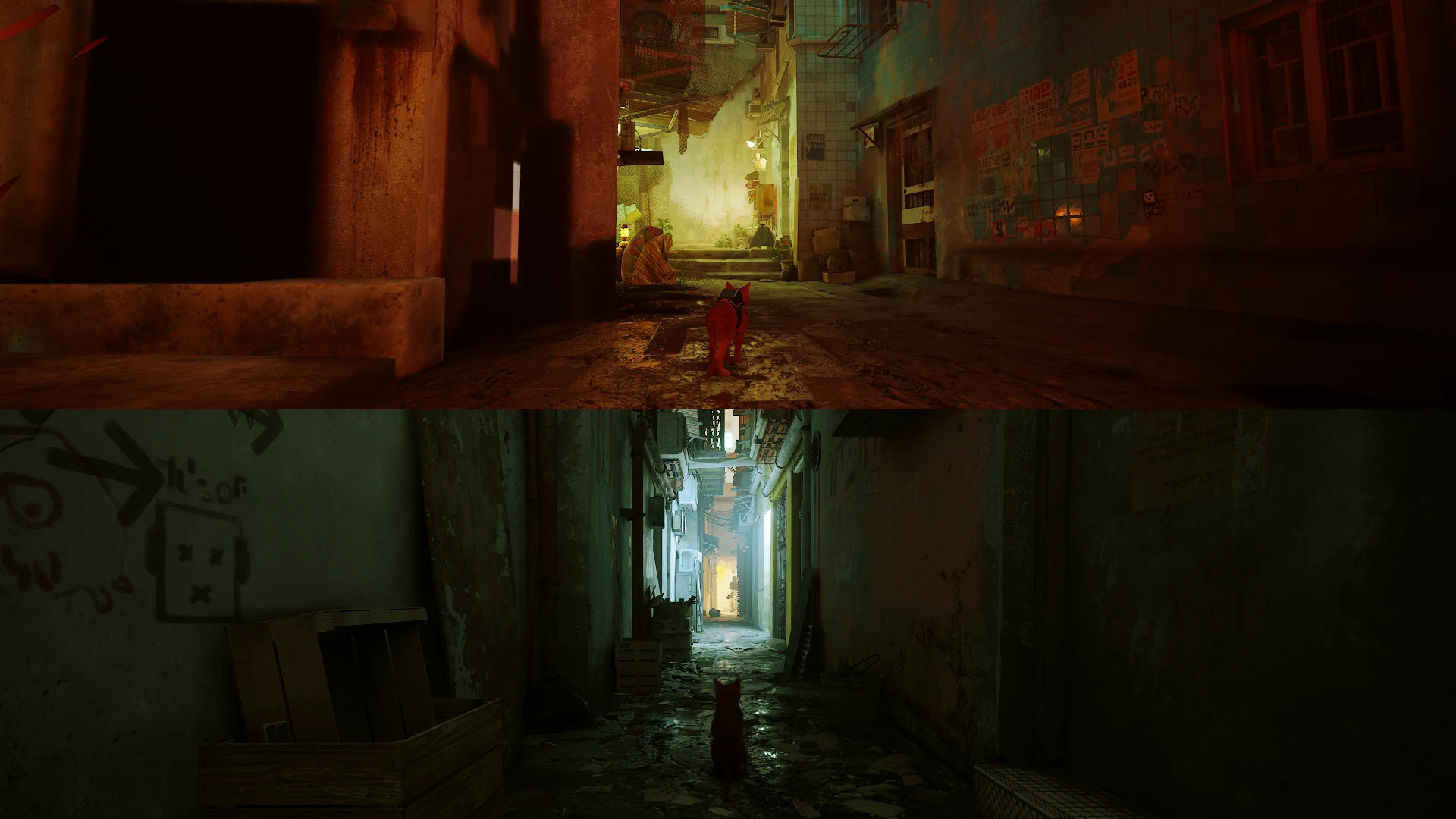 Stray "Разделённый экран - локальный кооператив"