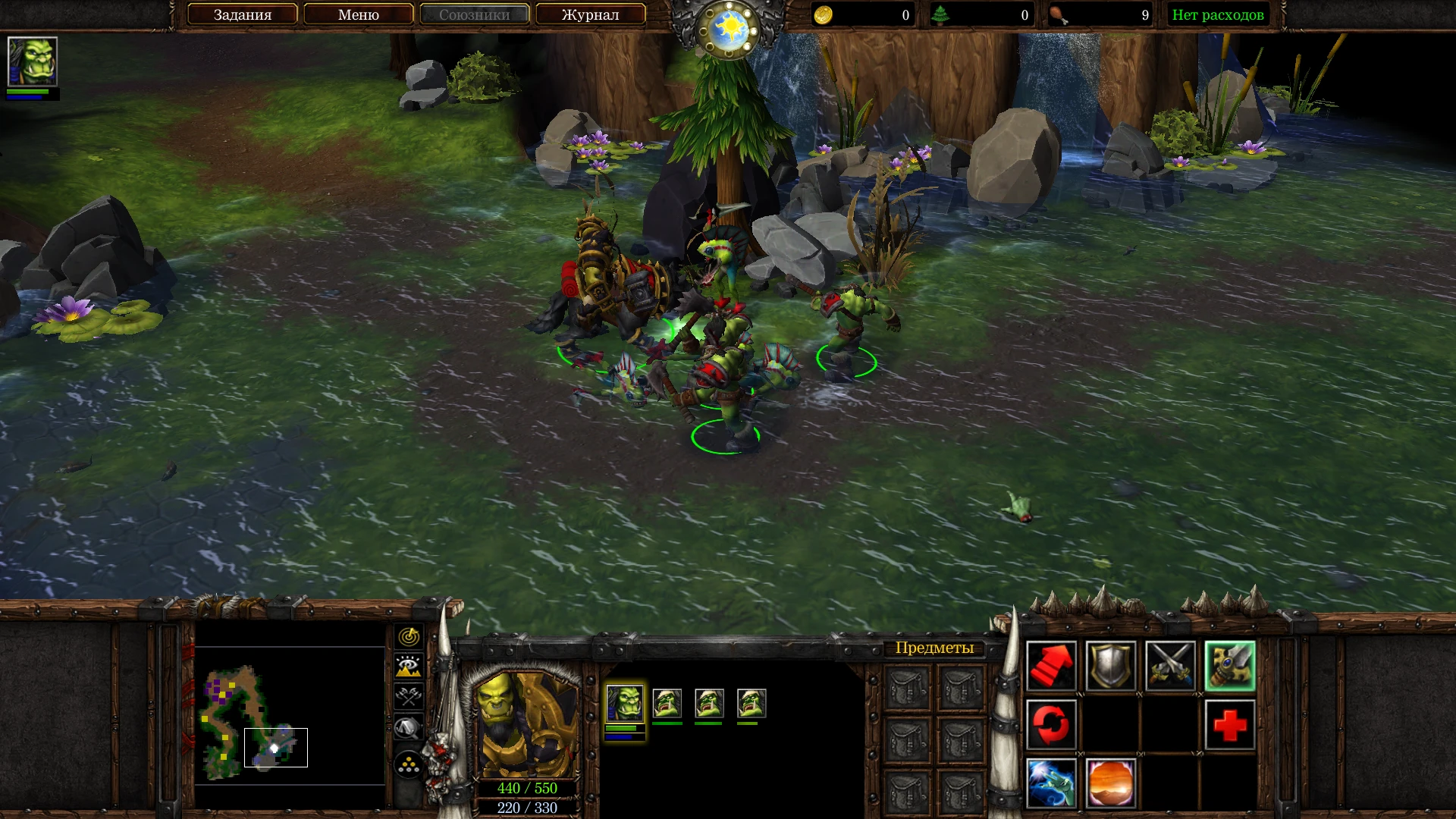 Warcraft 3 "Мод на HD текстуры персонажей и окружения"