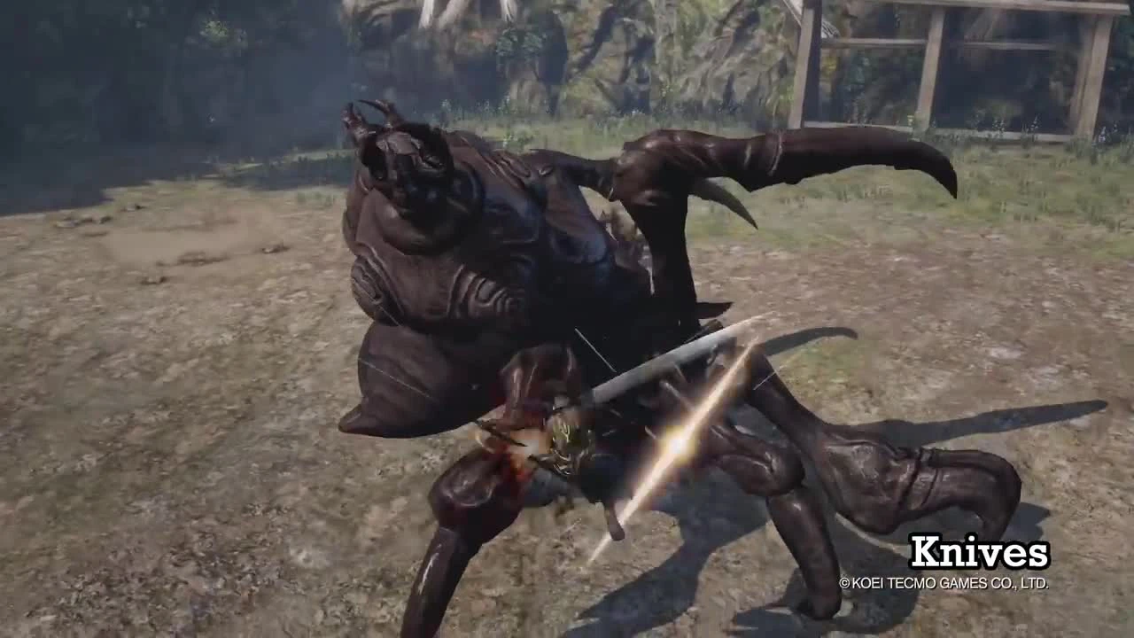 TOUKIDEN 2: weapon type - knives!