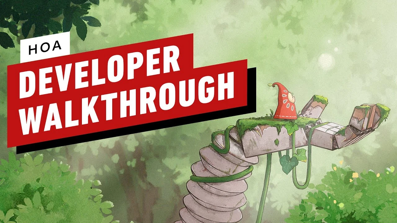 Свежий геймплей платформера "Hoa" с комментариями разработчиков