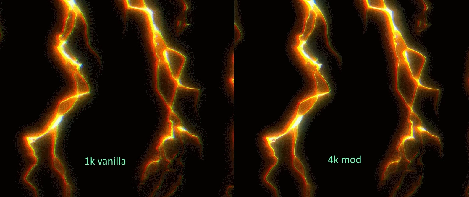 Starfield "Электрические молнии в 4K"