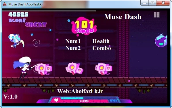 Muse Dash: Трейнер/Trainer (+2) [1.0.7] {Abolfazl.k}