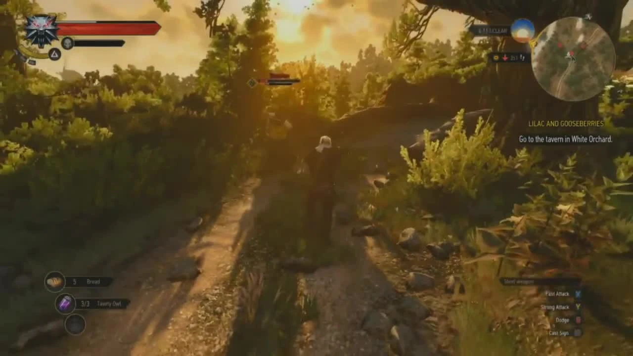 PC-геймплей The Witcher 3: Wild Hunt с конференции GDC 2015