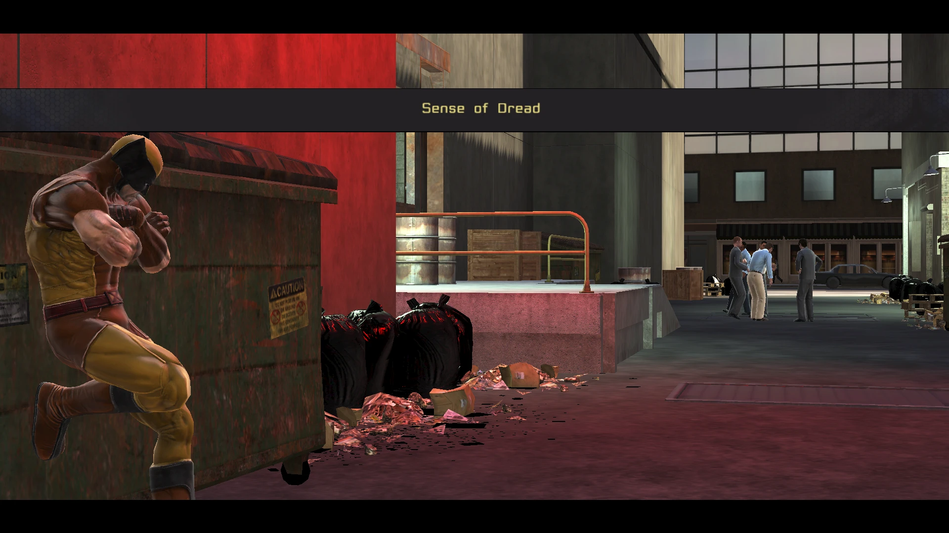 Spider-Man: Web of Shadows "Brown suit wolverine"