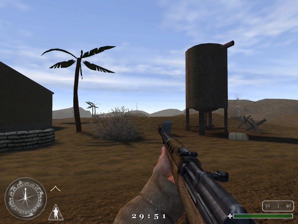 Call Of Duty: United Offensive "Карта - fg_African Slaughter"