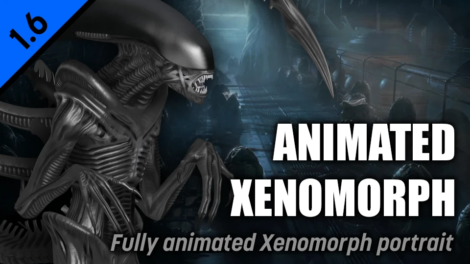 Stellaris "Animated Xenomoph"