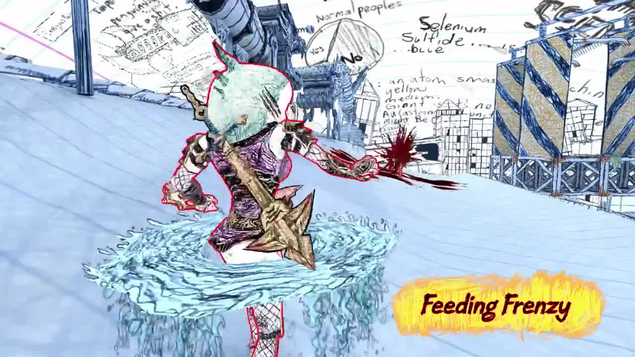 Drawn to Death "Трейлер персонажа Ninjaw "