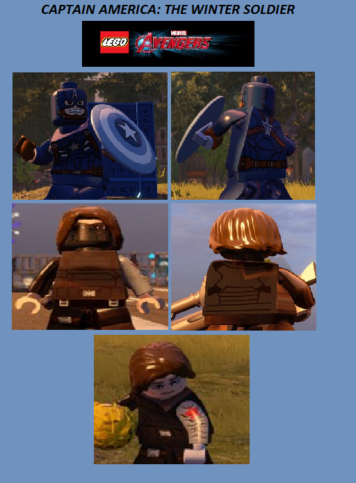 LEGO Marvel's Avengers "Captain America: The Winter Soldier Pack/ Пак Капитан Америка: Зимний солдат/ Пак Первый мститель: Другая войн"