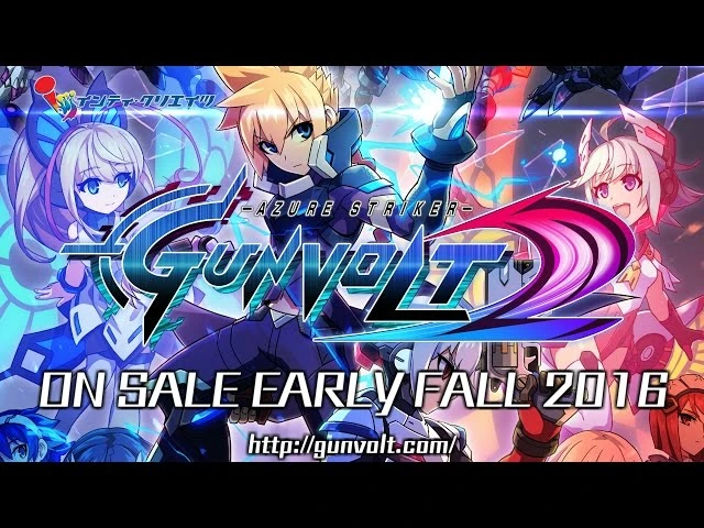 Представлен второй трейлер двухмерного боевика Azure Striker Gunvolt 2