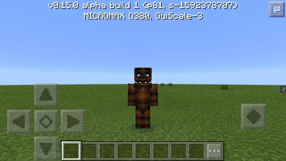 Minecraft: Pocket Edition "скин от by evgeeeeeeen из игры five nights at freddy's"