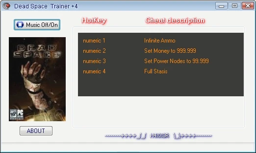 Dead Space: Трейнер (+4) [1.0] {H4XX0R}