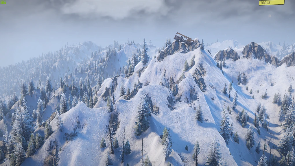 SnowRunner "Зимний Уосатч"