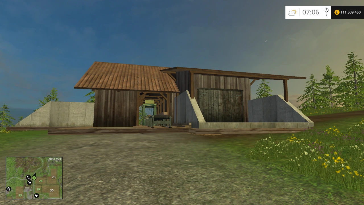 Farming Simulator 15 "Лесопилка"