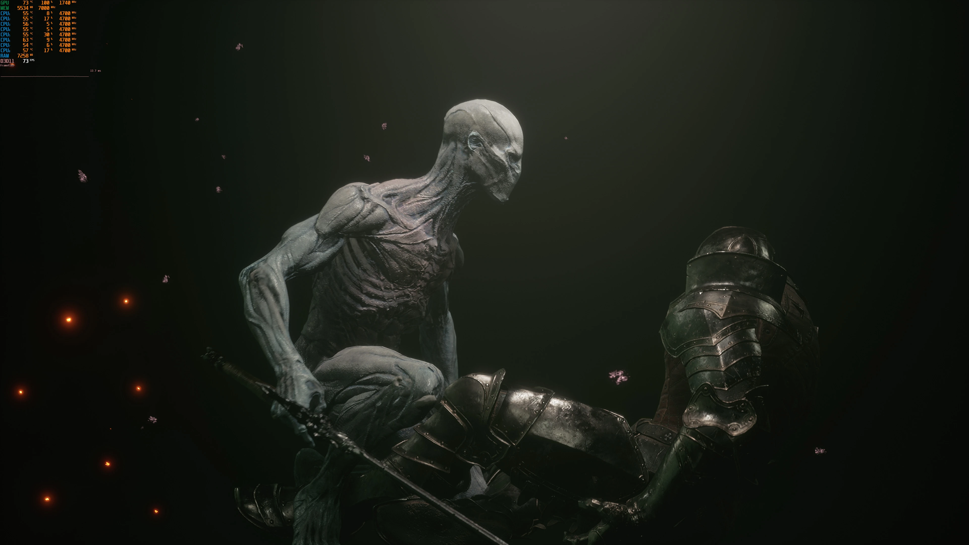 Скриншоты беты Mortal Shell в 4K/Ультра